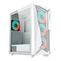 GABINETE GAMING GIGABYTE C301GW / MEDIA TORRE / ATX/MICRO ATX/MINI ITX/ BLANCO/ SIN FUENTE/PC/GAMER GABINETE GAMING GIGABYTE C301GW / MEDIA TORRE / ATX/MICRO ATX/MINI ITX/ BLANCO/ SIN FUENTE/PC/GAMER